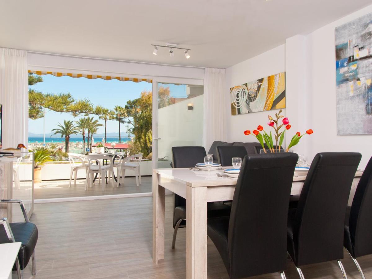 Apartment Oiza Classic, At Alcudia Beach ポルト・ダルクディア エクステリア 写真